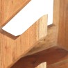 Support mural de planche à roulettes 25x20x30 cm Bois d'acacia 