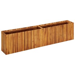 Lit surélevé de jardin 200x30x50 cm Bois massif d'acacia 