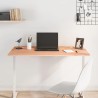 Dessus de bureau 100x60x1,5 cm bois massif de hêtre 