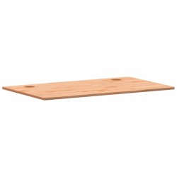 Dessus de bureau 100x60x1,5 cm bois massif de hêtre 