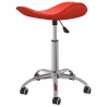 Chaise de bureau Rouge Similicuir  