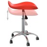 Chaise de bureau Rouge Similicuir  