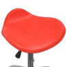 Chaise de bureau Rouge Similicuir  