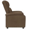 Fauteuil inclinable Marron Tissu 