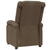 Fauteuil inclinable Marron Tissu 