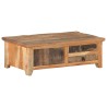 Table basse 90x50x31 cm Bois de récupération massif 