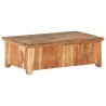 Table basse 90x50x31 cm Bois de récupération massif 