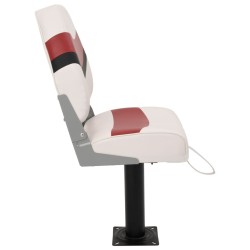 Ensemble de sièges de bateau pliables lot de 4 dossier haut 