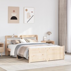 Cadre de lit avec tête de lit sans matelas 160x200 cm 