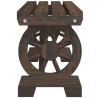 Bancs de jardin lot de 2 bois de sapin massif 