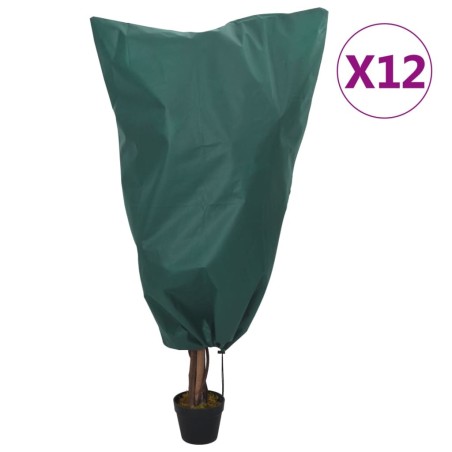 Housses de protection pour plantes avec cordon de serrage 12pcs 