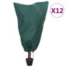 Housses de protection pour plantes avec cordon de serrage 12pcs 