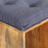 Banc d'entrée 100x35x47 cm Bois de manguier solide 