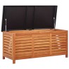 Boîte de rangement de jardin 117x50x55 cm Eucalyptus solide 