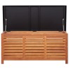 Boîte de rangement de jardin 117x50x55 cm Eucalyptus solide 