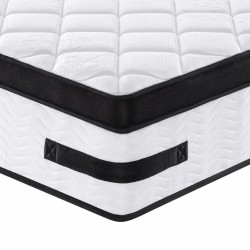 Matelas à ressorts ensachés moyen plus 100x200 cm 