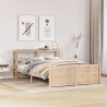 Cadre de lit avec tête de lit sans matelas 120x190 cm 