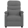 Fauteuil inclinable Gris foncé Tissu 