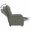 Fauteuil inclinable Gris foncé Tissu 