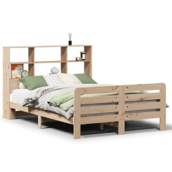 Cadre de lit sans matelas 120x200 cm bois de pin massif 