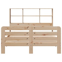 Cadre de lit sans matelas 120x200 cm bois de pin massif 