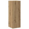 Meubles TV muraux 4 pcs chêne artisanal bois d'ingénierie 