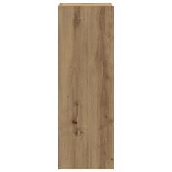 Meubles TV muraux 4 pcs chêne artisanal bois d'ingénierie 