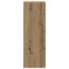 Meubles TV muraux 4 pcs chêne artisanal bois d'ingénierie 