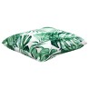 Coussins de canapé 4 pcs motif de feuilles 60x60 cm tissu 