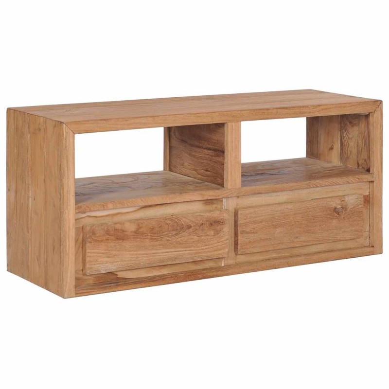 Meuble TV 90x30x40 cm bois de teck solide Meuble TV 90x30x40 cm bois de teck solide