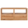 Meuble TV 90x30x40 cm bois de teck solide 