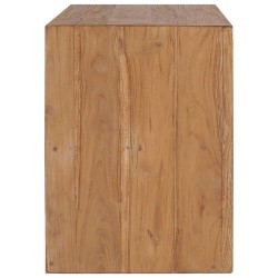 Meuble TV 90x30x40 cm bois de teck solide 