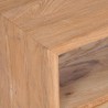 Meuble TV 90x30x40 cm bois de teck solide 