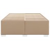 Cadre de lit sans matelas cappuccino 160x200 cm similicuir 