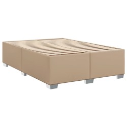Cadre de lit sans matelas cappuccino 160x200 cm similicuir 