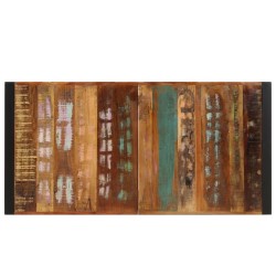 Table à manger 140x70x75 cm Bois de récupération massif 