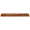 Dessus de table 120x30x2,5cm rectangulaire bois massif récupéré 