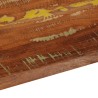 Dessus de table 120x30x2,5cm rectangulaire bois massif récupéré 
