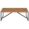 Table basse 110x110x36 cm Bois d'acacia solide 