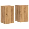 Supports pour plantes 2 pcs chêne artisanal bois ingénierie 