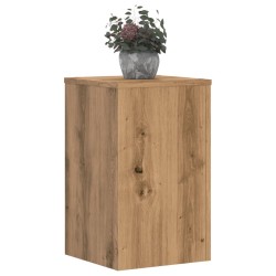 Supports pour plantes 2 pcs chêne artisanal bois ingénierie 