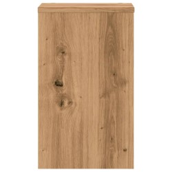 Supports pour plantes 2 pcs chêne artisanal bois ingénierie 