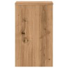Supports pour plantes 2 pcs chêne artisanal bois ingénierie 