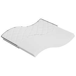 Matelas en mousse moyennement doux 180x200 cm 