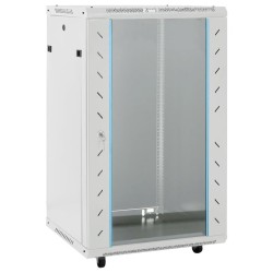 Coffret de réseau 18U 19" IP20 gris 60x60x100 cm 