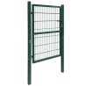 Portillon 2D (simple) Vert 106x230 cm 