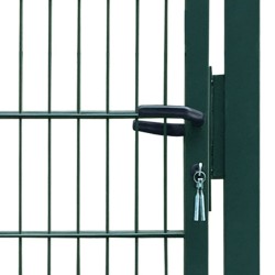 Portillon 2D (simple) Vert 106x230 cm 