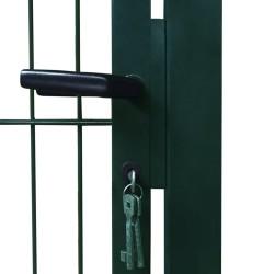 Portillon 2D (simple) Vert 106x230 cm 
