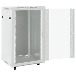 Coffret de réseau à pieds pivotants 18U 19" IP20 60x60x100 cm 