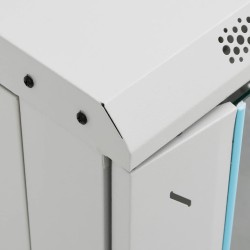 Coffret de réseau à pieds pivotants 18U 19" IP20 60x60x100 cm 